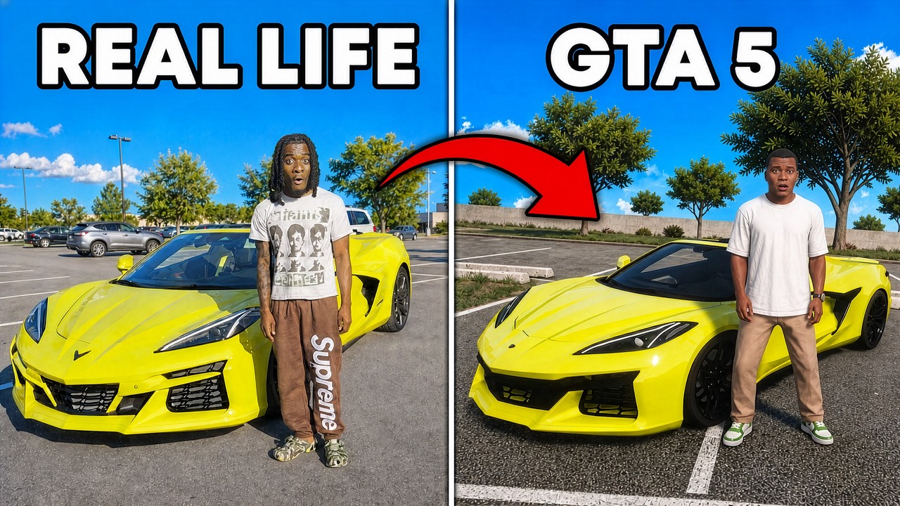 I Used my REAL CAR in GTA 5 RP..