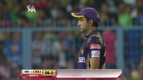 M5: KKR vs RCB – Mandeep Singh Six