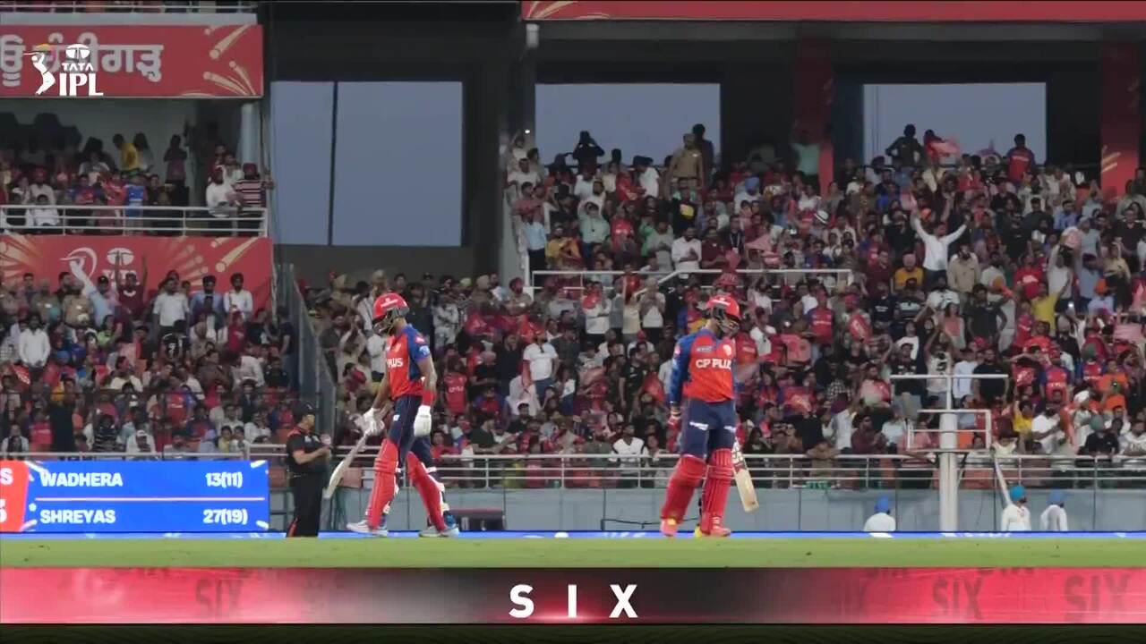 IPL 2026 M17: PBKS vs SRH -Shreyas Iyer Six