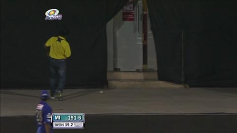 Match 12 MI vs RR – Harbhajan's 2nd Six background