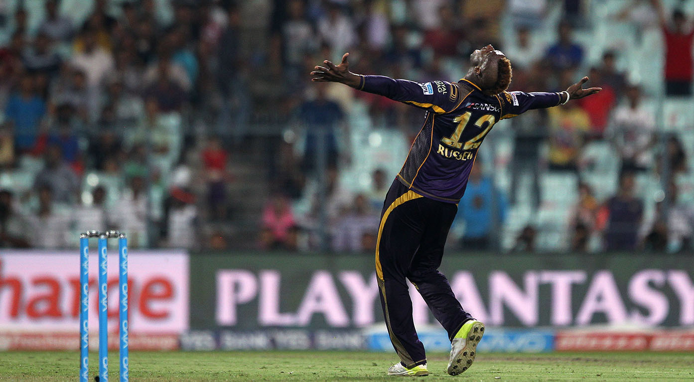 M32: KKR vs KXIP – Andre Russell Interview background