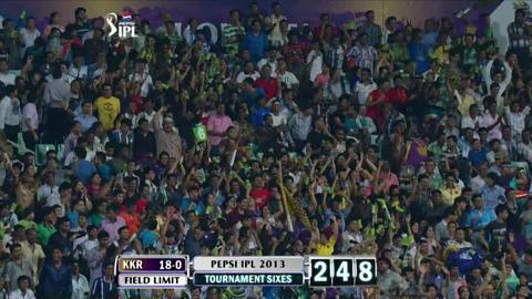 M33: KKR vs MI – Yusuf Pathan Six