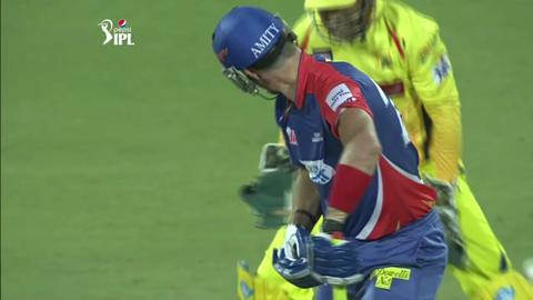 M26: DD vs CSK – Kevin Pietersen Wicket