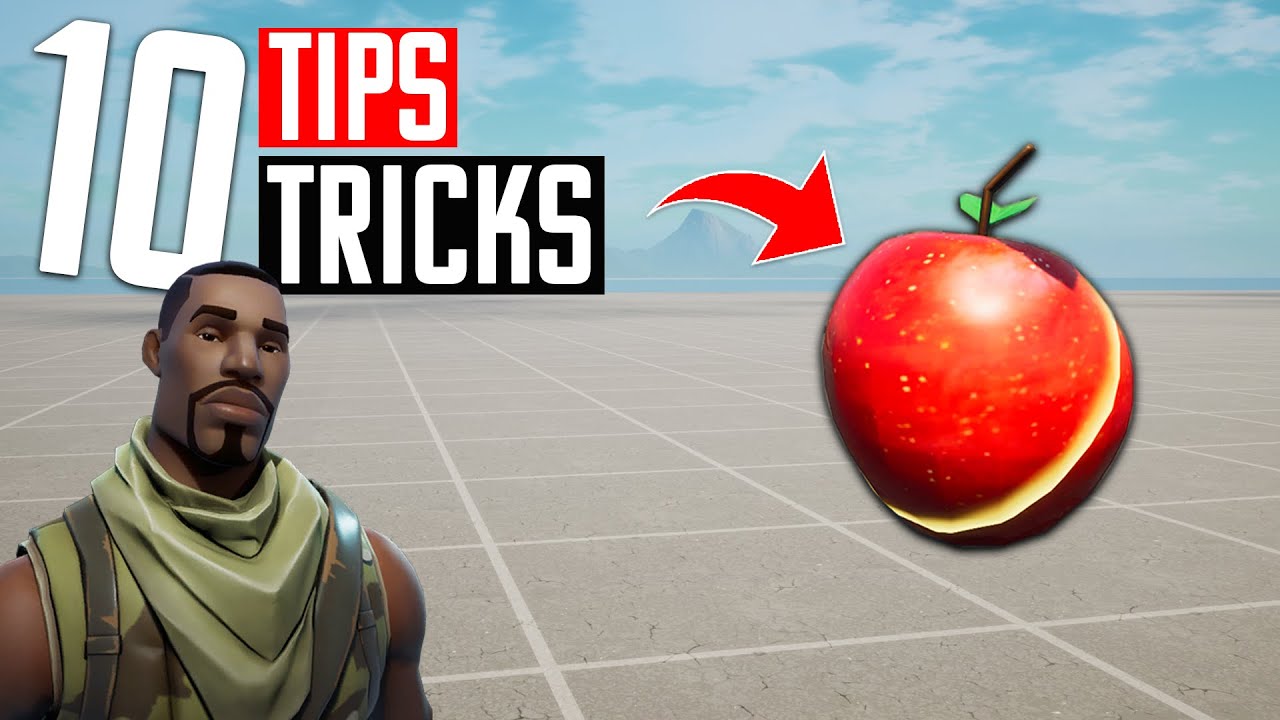 10 TIPS & TRICKS TO IMPROVE IN FORTNITE CREATIVE background