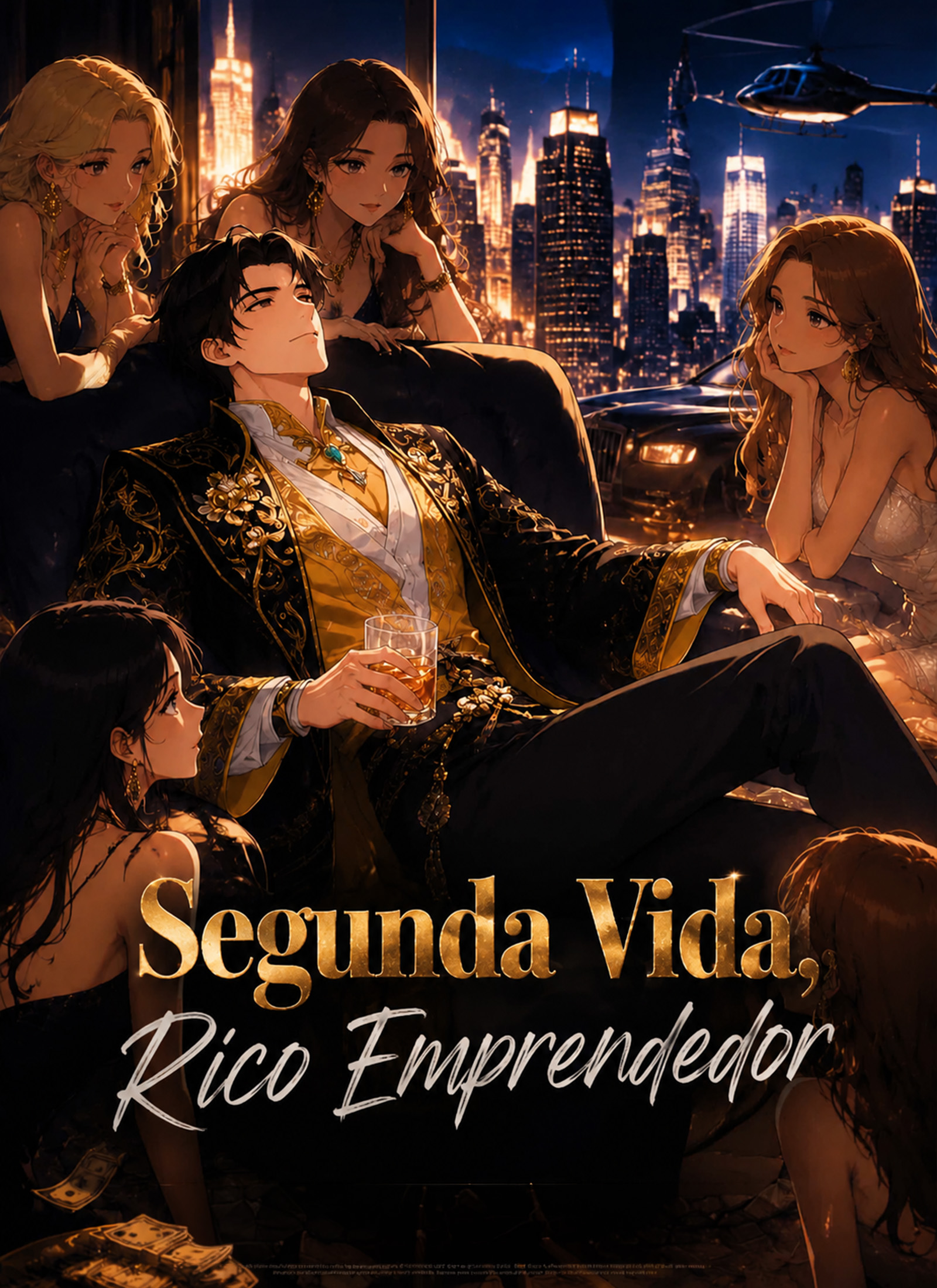 [Doblado] Segunda vida, rico emprendedor poster