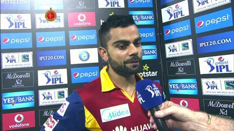 M20: RCB vs CSK – Virat Kohli Interview background