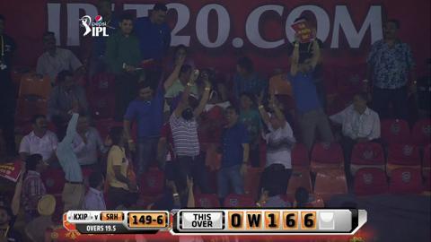 M27: KXIP vs SRH – Ashish Reddy Six