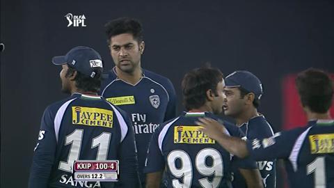 Match 61 KXIP vs DC – Mahmood's Wicket
