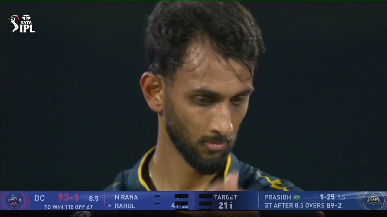 IPL 2026 M14: DC vs GT - KL Rahul Six