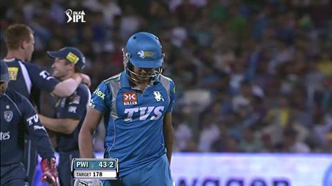 Match 35 PWI vs DC – Pandey's Wicket