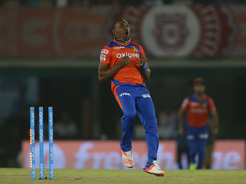 M3: KXIP vs GL – Dwayne Bravo Interview background