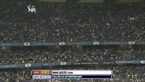 M62: MI vs SRH – Shikhar Dhawan Wicket background