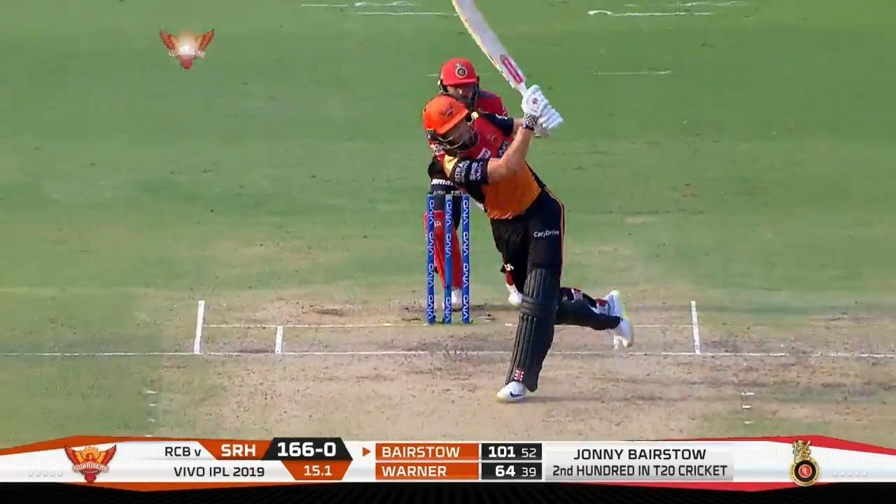 M11: SRH vs RCB – Jonny Bairstow Six background