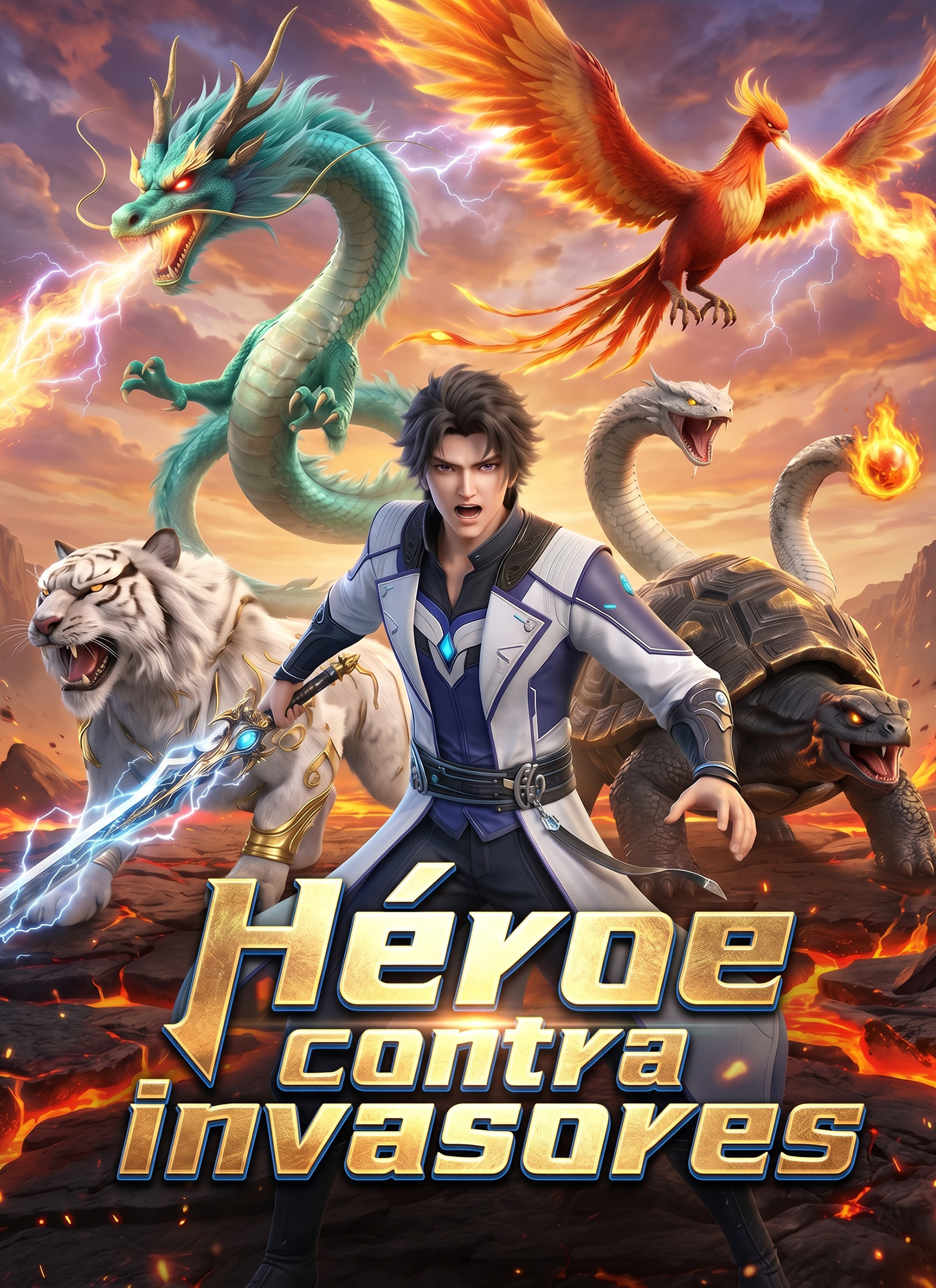 [Doblado]Héroe contra invasores poster