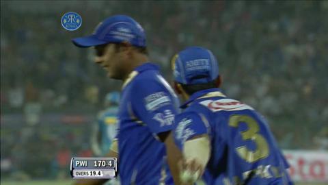 M50: RR vs PWI – Angelo Mathews Wicket background