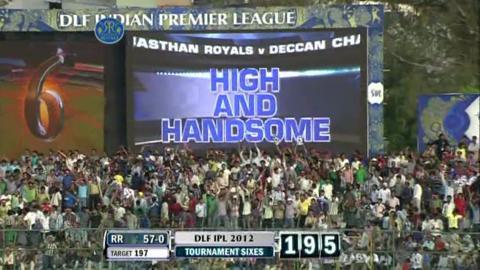Match 20 RR vs DC – Dravid's Six background