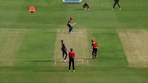 M8: SRH vs KKR – Shikhar Dhawan Wicket