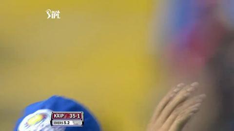 Match 33 KXIP vs MI – Singh's Wicket