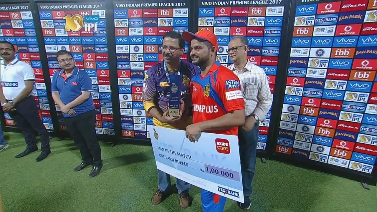 Raina's resurgence (84 off 46 balls) sees Gujarat Lions through at Eden