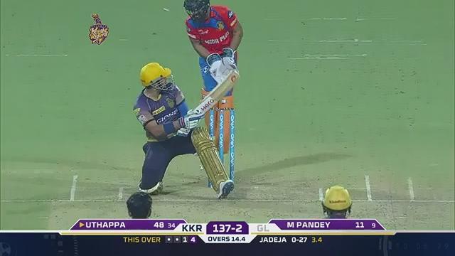 The 'LAP' shot - courtesy Robin Uthappa