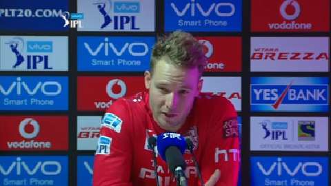 M7: DD vs KXIP – Press Conference – David Miller background