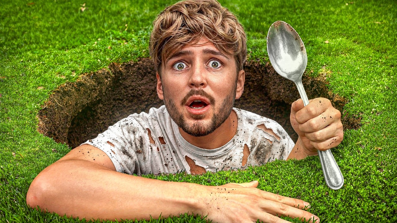 I Dug To The CENTER of the EARTH.. (Pratfall) background