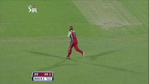 M57: DD vs RCB – Fall Of Wickets