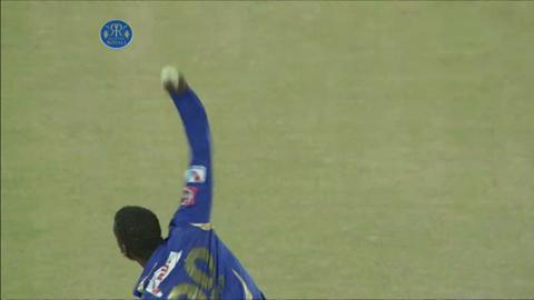 M50: RR vs PWI – Aaron Finch Wicket