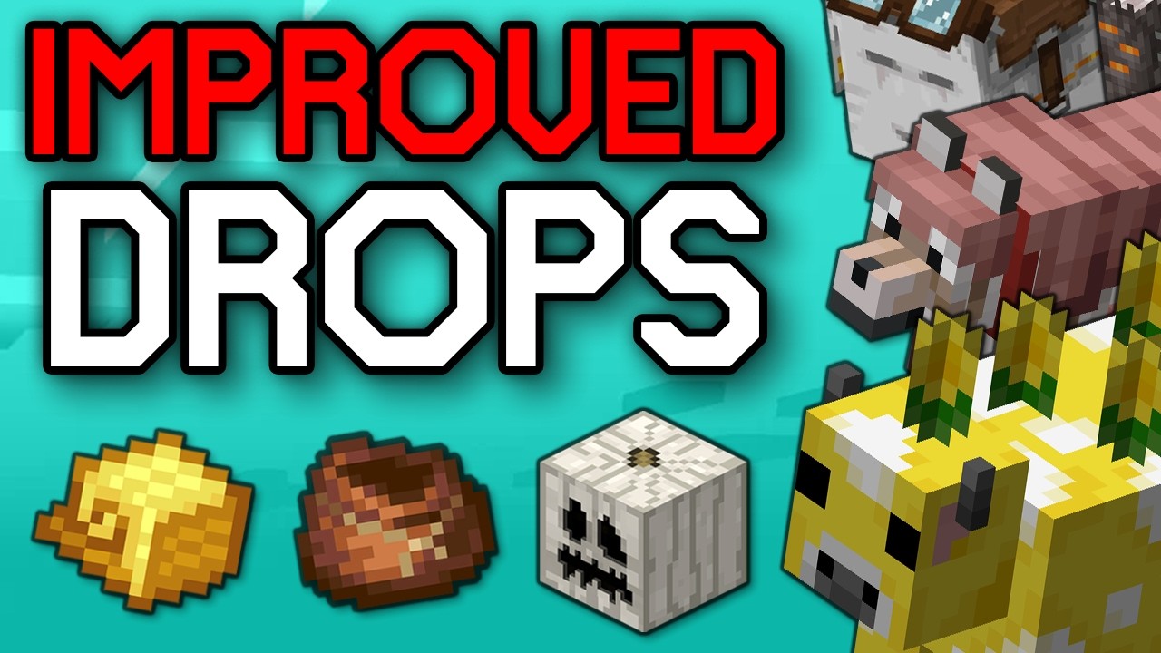 Improving EVERY Minecraft Drop