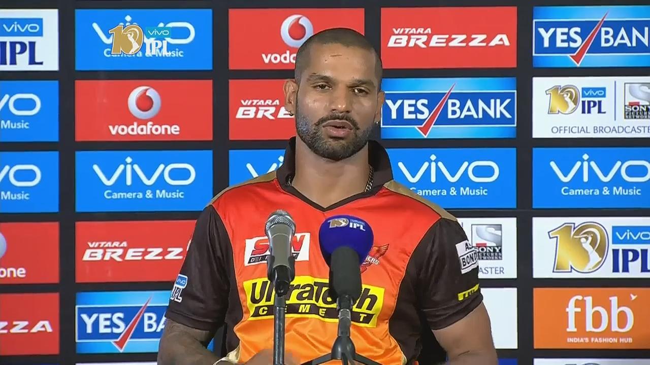 M24: RPS vs SRH – Press Conference – Shikhar Dhawan