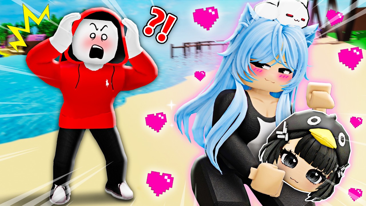 JJ Stuck With A Gugu Gaga Penguin Girl in Roblox?! - Maizen Roblox