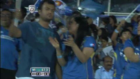 Match 9 DC vs MI – Pollard's 1st Six