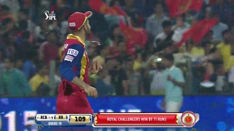 M58: RCB vs RR – Dhawal Kulkarni Wicket