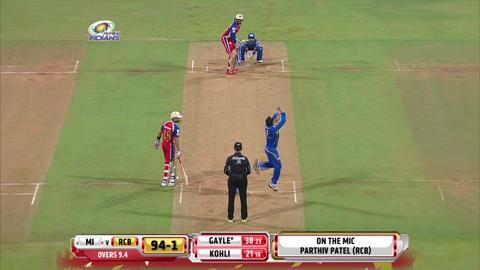 M27: MI vs RCB– Fall of Wickets