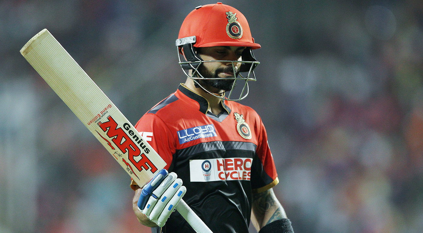 M16: RPS vs RCB – Virat Kohli 80 background