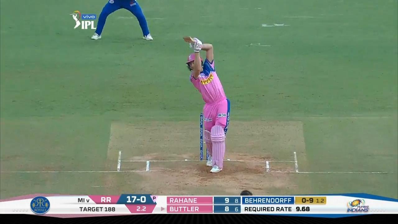M27: MI vs RR – Jos Buttler Six