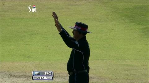 M6: PWI vs KXIP – Marlon Samuels Wicket