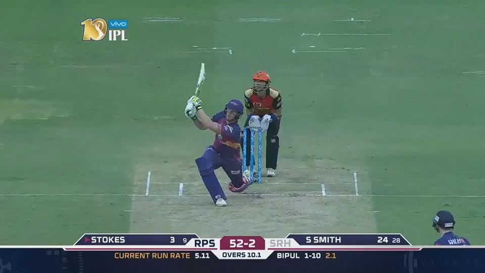 M44: SRH vs RPS – Ben Stokes Six