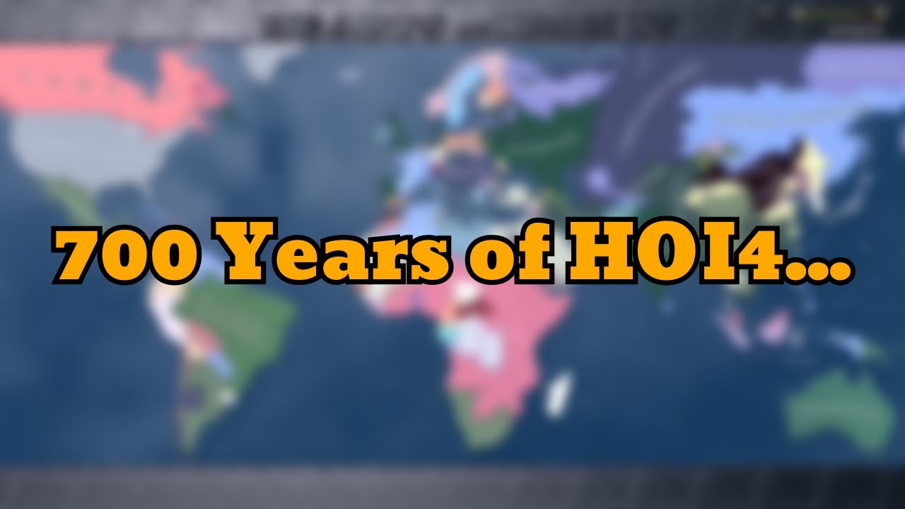 I Left HOI4 Running For 336 Hours | Timelapse background