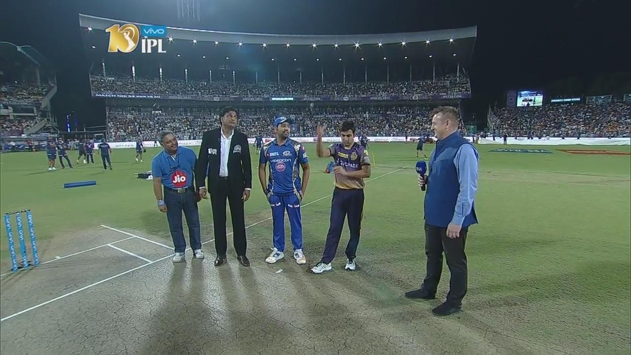 M54: KKR vs MI – Toss