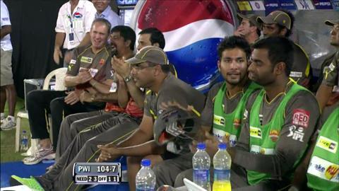 M3: SRH vs PWI – Bhuvneshwar Kumar Wicket