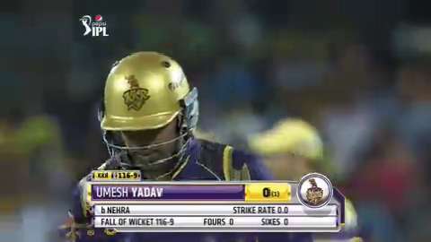 M28: CSK vs KKR – Umesh Yadav Wicket