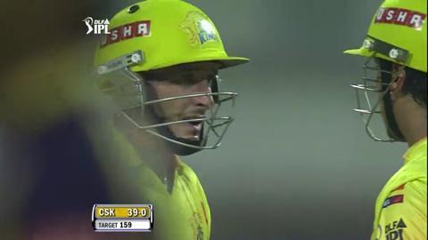 Match 63 KKR vs CSK – Hussey's 2nd Six