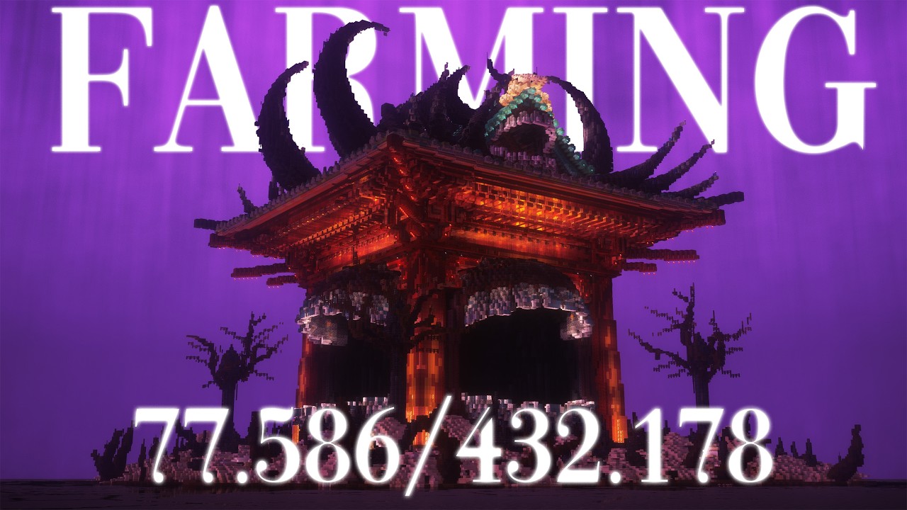 ๐ด 100.000 BLOCKS TODAY ๐ด MINECRAFT LIVE REACTION ๐ด MALEVOLENT SHRINE DAY 15 ๐ด FARMING DAY 3 ๐ด