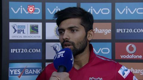 M13: KXIP vs KKR – Manan Vohra Interview background