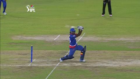 M41: RR vs DD – Rahul Shukla Wicket background