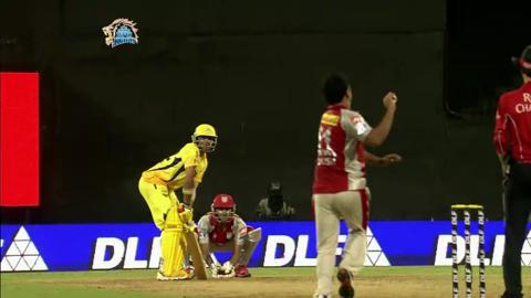 Match 37 CSK vs KXIP – Jadeja's Wicket