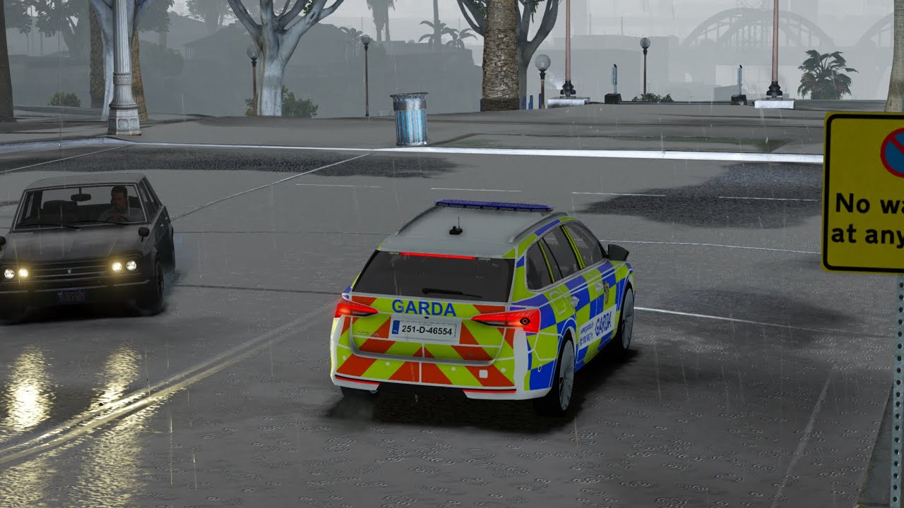Realistic Irish Garda Patrol 408 | Dangerous Driving in Carriagline | GTA 5 FiveM | Patrol Ready