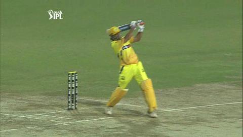 Match 63 KKR vs CSK – Dhoni's Six