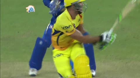 M13: CSK vs MI – Francois du Plessis Wicket